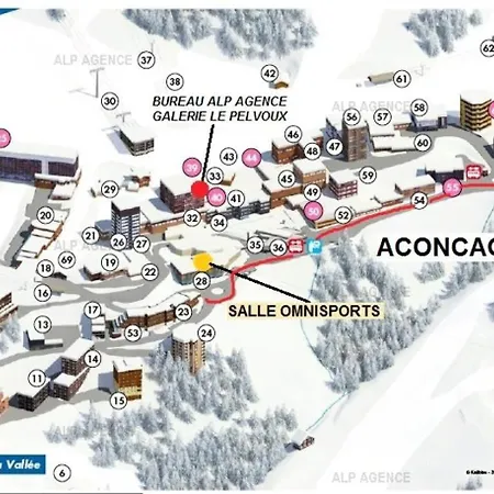 L'aconcagua - 2 Pieces 5 Pers.- Aconcagua - 403ac - Plagne Centre Mae-7384 *