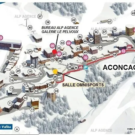 L'aconcagua - 2 Pieces 5 Pers.- Aconcagua - 403ac - Plagne Centre Mae-7384 Lejlighed *